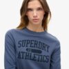 Athletic Essentials Ringer Slim Long Sleeved Top