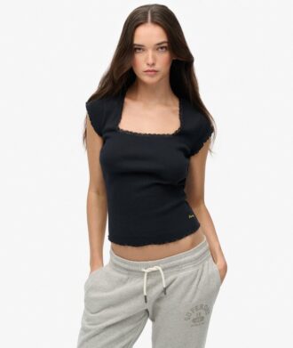 Athletic Essentials Square Neck Top