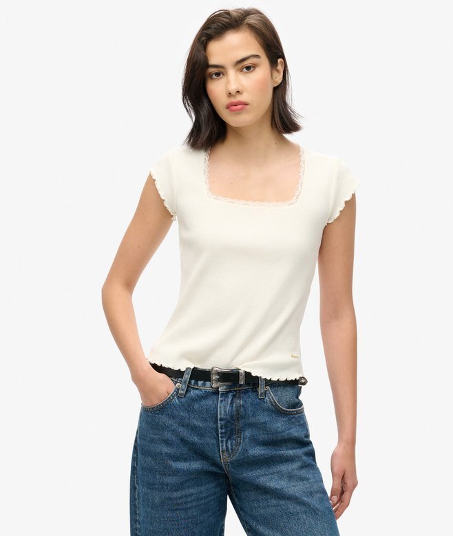 Athletic Essentials Square Neck Top Athletic Essentials Square Neck Top