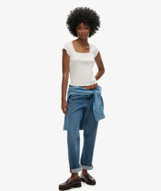 Athletic Essentials Square Neck Top