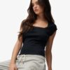 Athletic Essentials Square Neck Top Athletic Essentials Square Neck Top
