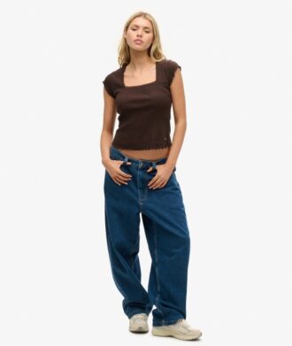 Athletic Essentials Square Neck Top