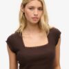 Athletic Essentials Square Neck Top