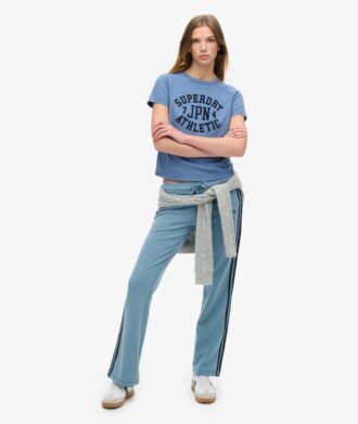 Athletic Essentials Stripe Flare Joggers