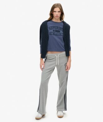 Athletic Essentials Stripe Flare Joggers