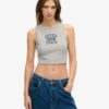 Athletic Essentials Waffle Cropped Tank Top Athletic Essentials Waffle Cropped Tank Top
