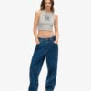 Athletic Essentials Waffle Cropped Tank Top Athletic Essentials Waffle Cropped Tank Top
