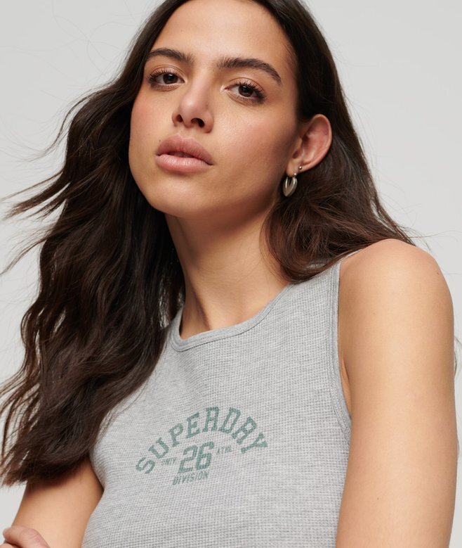 Athletic Essentials Waffle Tank Top Athletic Essentials Waffle Tank Top
