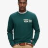 Athletic Printed Sweatshirt