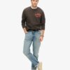 Athletic Printed Sweatshirt