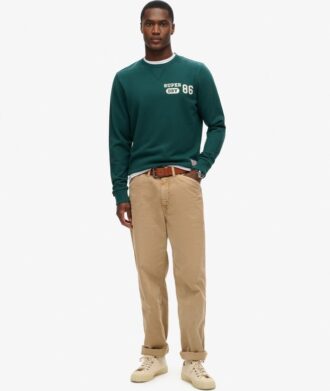 Athletic Printed Sweatshirt