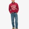 Athletic Printed Sweatshirt