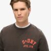 Athletic Printed Sweatshirt