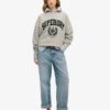 Athletic Relaxed Flock Sweatshirt