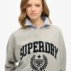 Athletic Relaxed Flock Sweatshirt