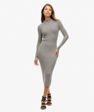Backless Bodycon Midi Dress
