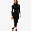 Backless Bodycon Midi Dress