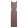 Backless Knitted Midi Dress