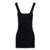 Backless Knitted Mini Dress