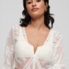 Beach Cover up Lace Maxi Dress