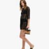 Beach Cover up Lace Mini Dress