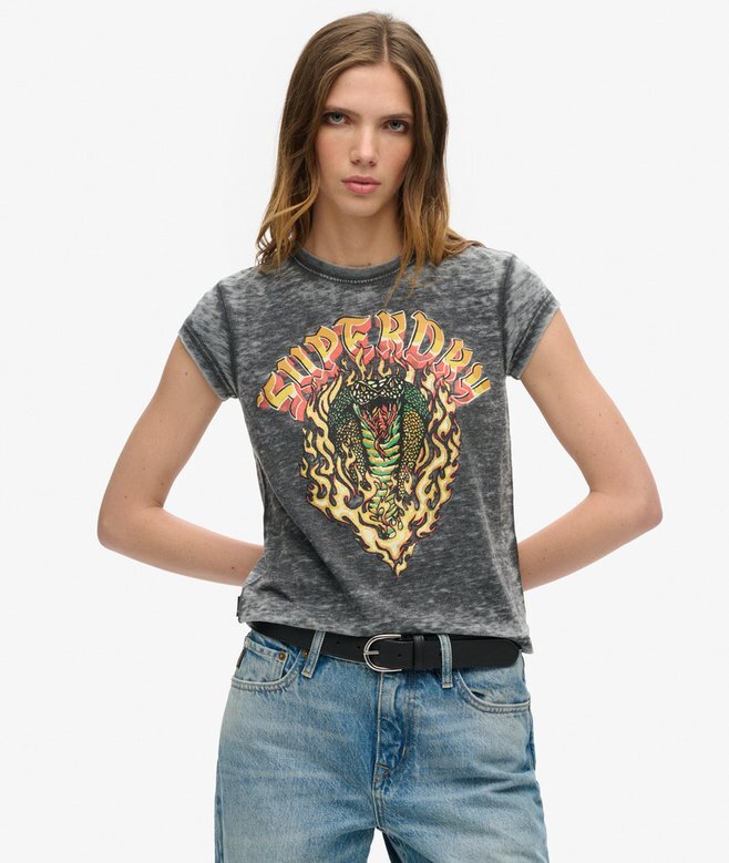 Biker Rock Graphic T-Shirt Biker Rock Graphic T-Shirt