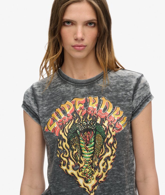 Biker Rock Graphic T-Shirt Biker Rock Graphic T-Shirt