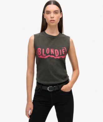 Blondie X Superdry Fitted Tank Top