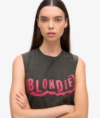 Blondie X Superdry Fitted Tank Top