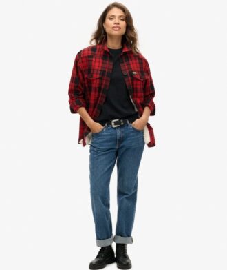 Borg Check Overshirt