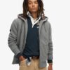 Borg Lined Zip Hoodie