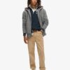 Borg Lined Zip Hoodie