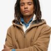 Borg Lined Zip Hoodie