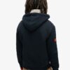 Borg Lined Zip Hoodie