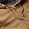 Borg Lined Zip Hoodie