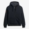 Borg Lined Zip Hoodie