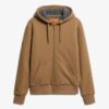 Borg Lined Zip Hoodie
