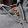 Borg Lined Zip Hoodie