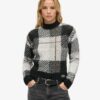 Boxy Pattern Knit Jumper