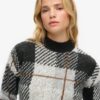 Boxy Pattern Knit Jumper