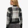 Boxy Pattern Knit Jumper