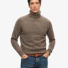 Brushed Roll Neck Jumper