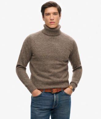 Brushed Roll Neck Jumper