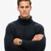 Brushed Roll Neck Jumper