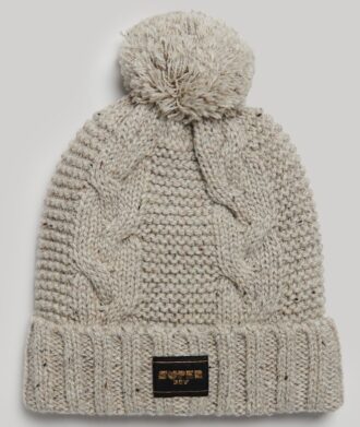 Cable Knit Beanie Hat