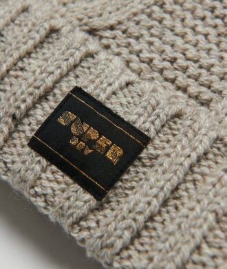 Cable Knit Beanie Hat