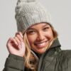 Cable Knit Bobble Beanie