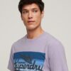 Cali Striped Logo T-Shirt