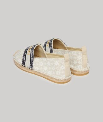 Canvas Espadrille Overlay Shoes