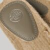 Canvas Espadrille Overlay Sliders